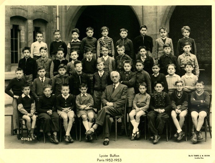 Classe de 6ème - 1953