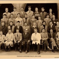 Classe de sciences expérimentales - 1955