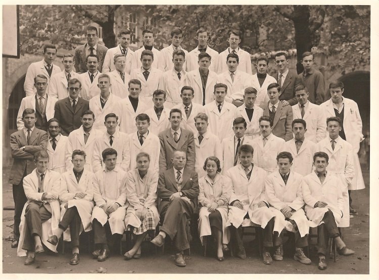Classe de mathématiques supérieurs - 1959