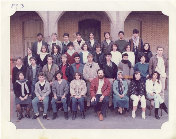 Classe de 2nde  3 - 1984