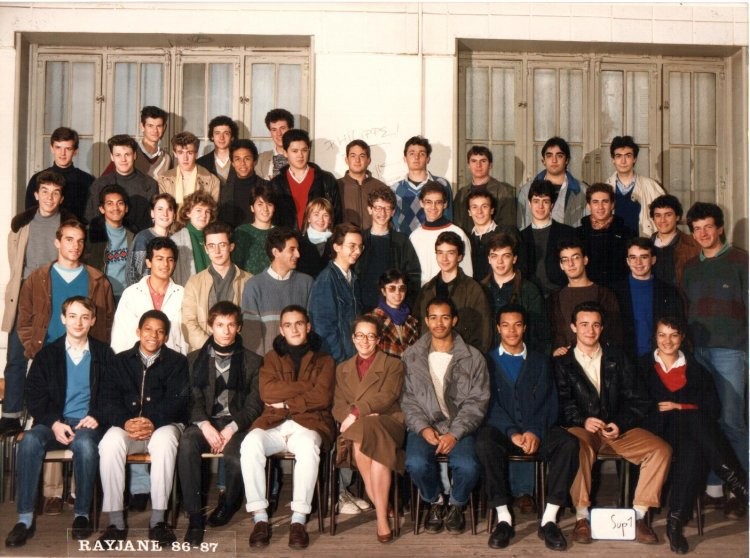 Classe de Maths-sup - 1986