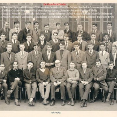 Classe de Maths Elem - 1962