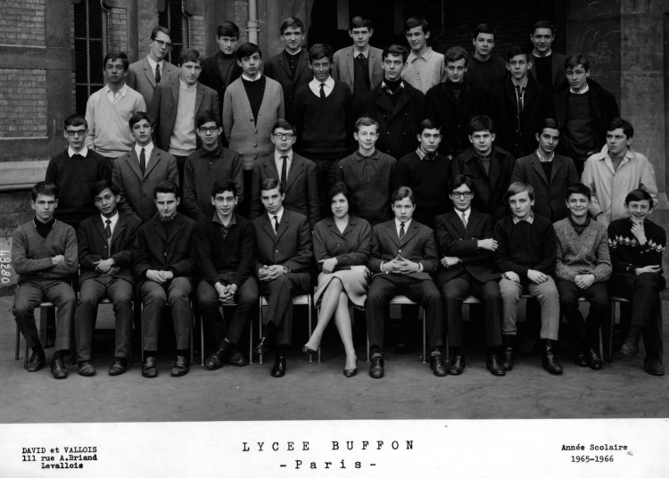 Classe de 2nde - 1966