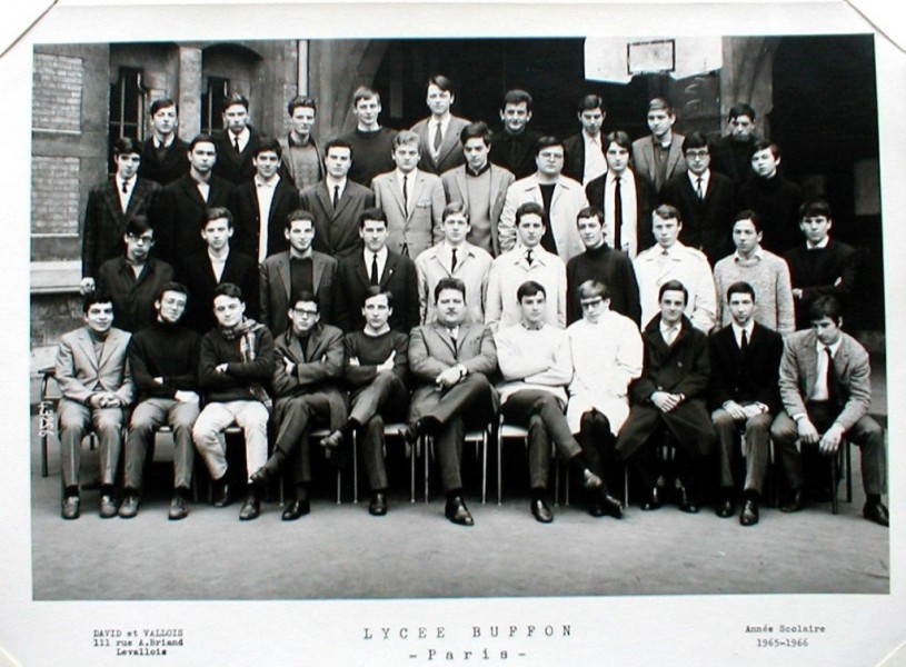 Classe de Philosophie - 1965