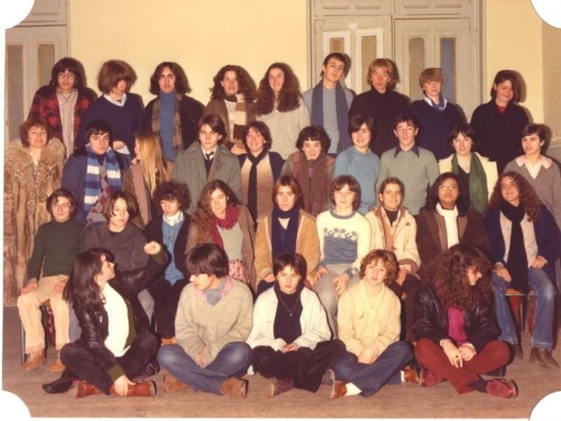 Classe de 2nde A - 1978