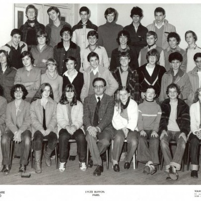 Classe de 3ème - 1979