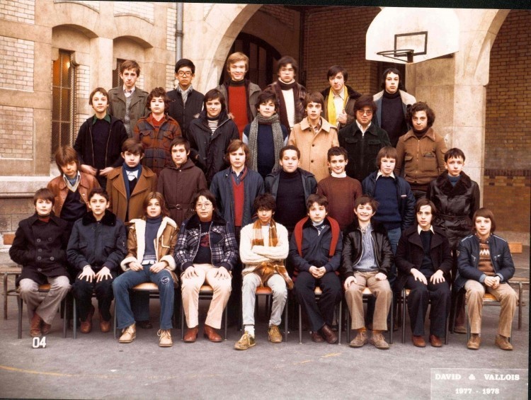 Classe de 3ème - 1977