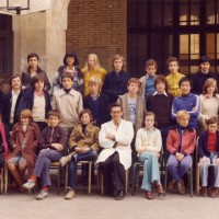 Classe de 4ème - 1977