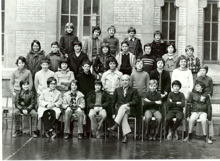 Classe de 6ème - 1974