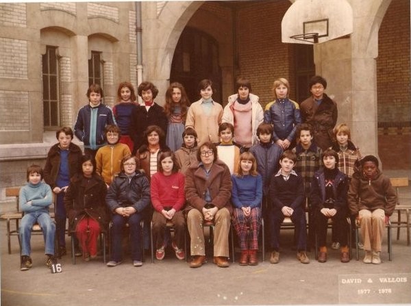 Classe de 6ème 9 - 1977