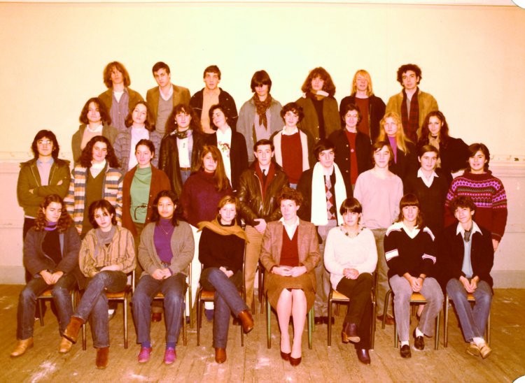 Classe de Terminale A - 1980