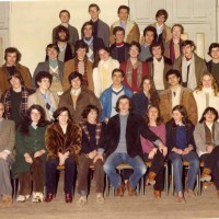 Classe de terminale - 1979