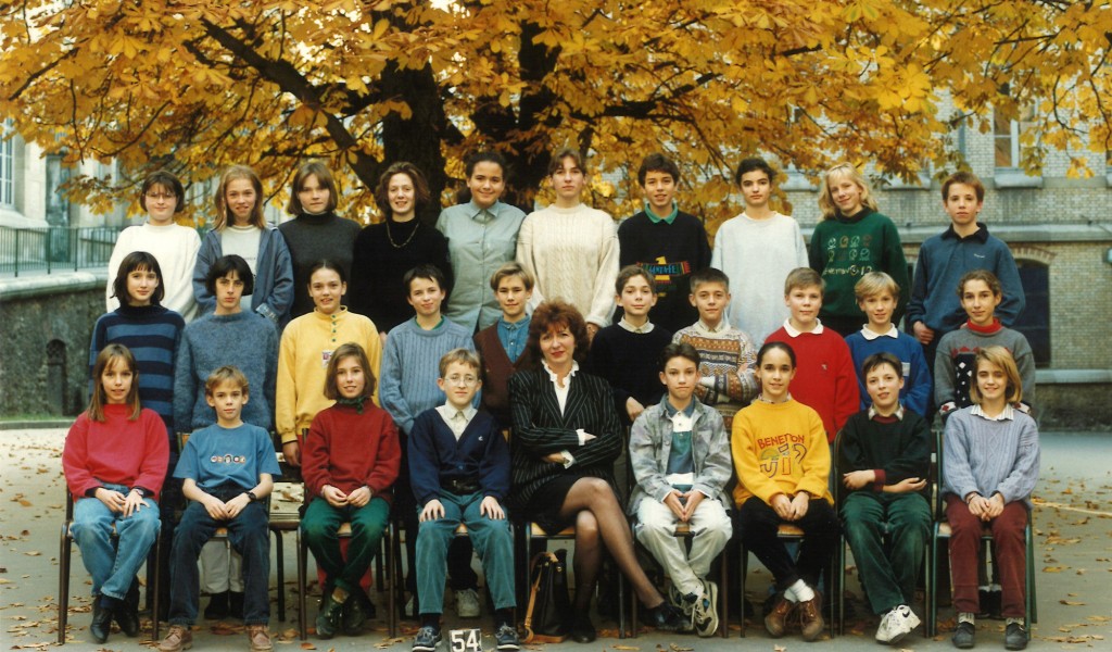 1993 1994 Classe de 5eme